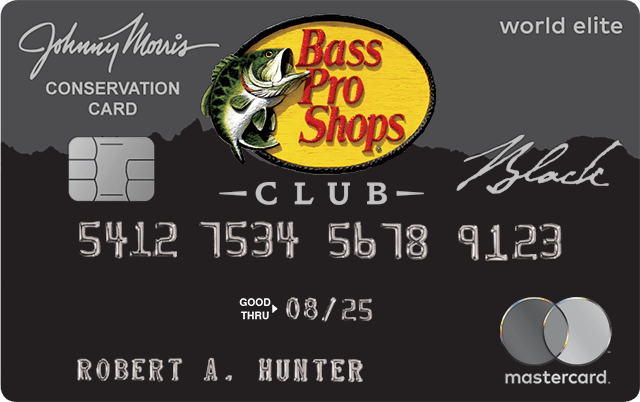 Bass Pro Shops CLUB cards