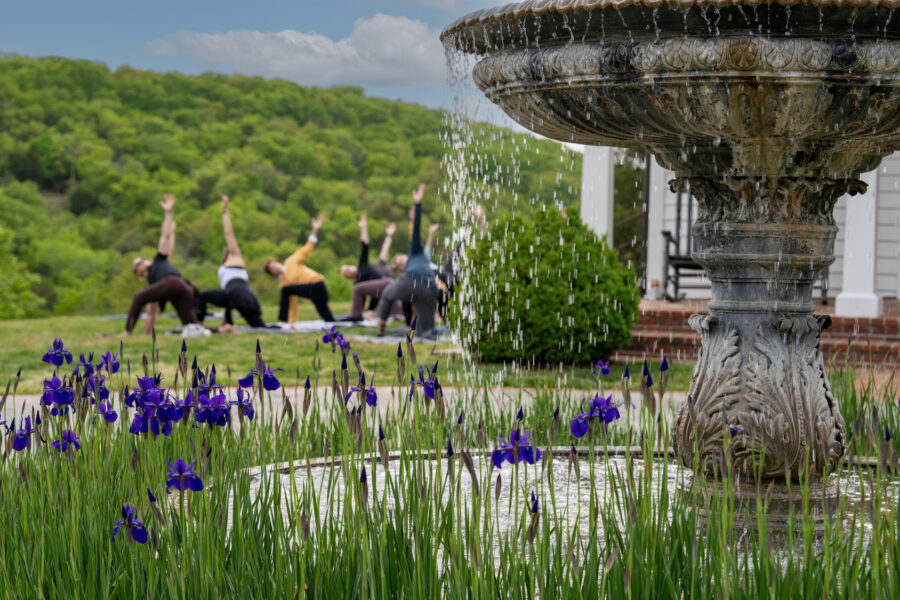 wellness-retreat-yoga-chapel-fountain