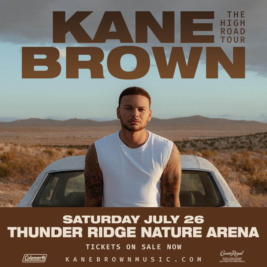 Kane Brown tour artwork