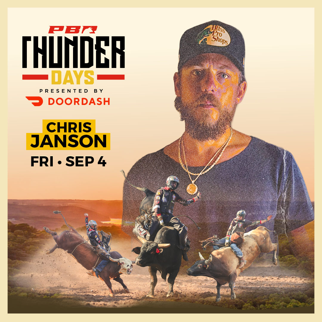 Chris Janson at Thunder Ridge with PBR