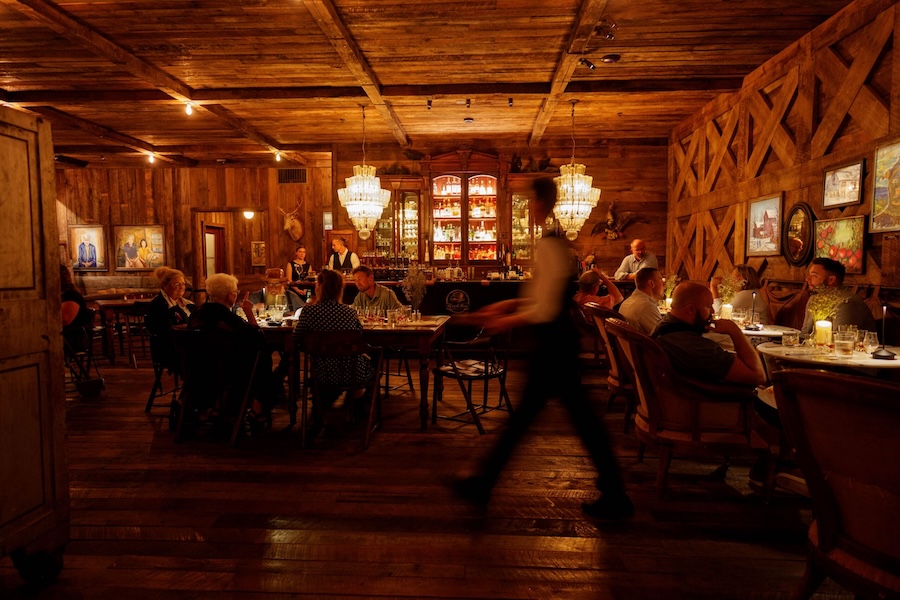 the dining room of the Garrison at Finley Farms