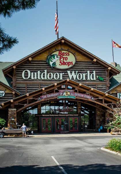 Bass Pro Shops Outdoor World in Springfield Missouri