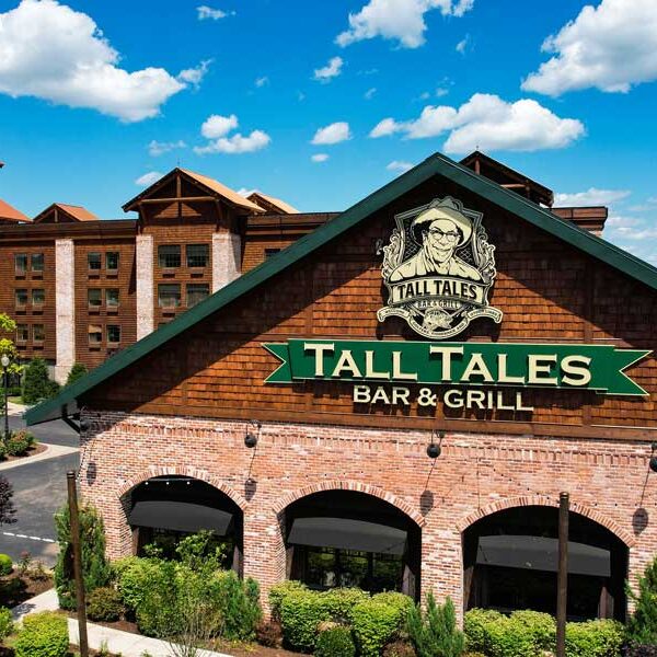 Tall Tales Bar & Grill next to Angler's Lodge